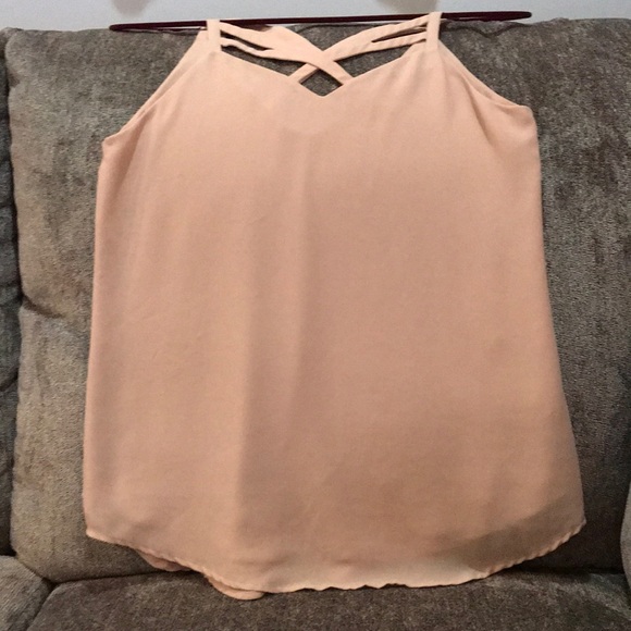Akira Chicago nude/blush tank size small - Picture 3 of 3